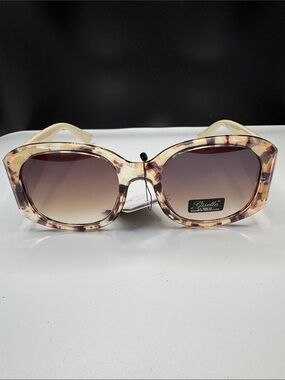 Unbranded Pink Tortoiseshell Oversized Women’s Sunglasses (5-0) UV 400 CE
